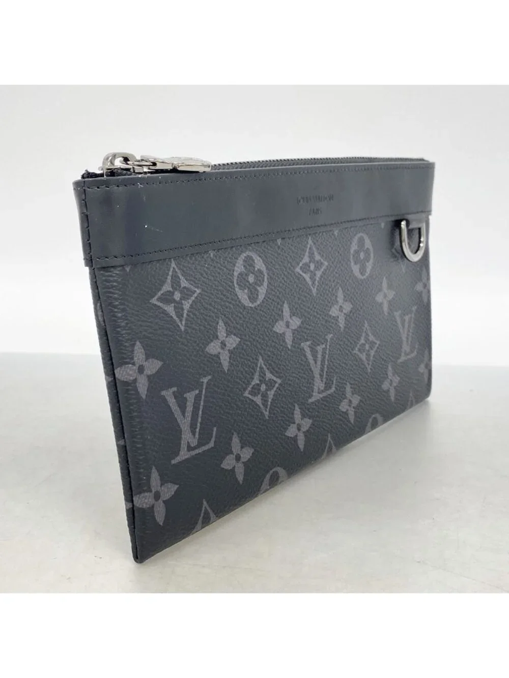 Louis Vuitton Pouch Monogram Eclipse Pochette Discovery PM Black